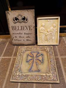 lot 1140 image: Spiritual Wall Decor