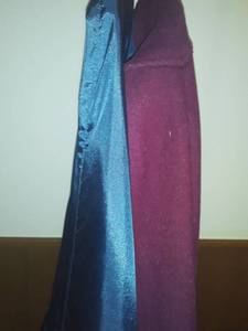 lot 1521 image: Ladies Coats. TOTES Raincoat and Red Wool Trench Coat. Size 12 Petite