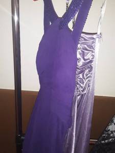 lot 1526 image: 2 VERY Small Prom Dresses Size 2 and Small