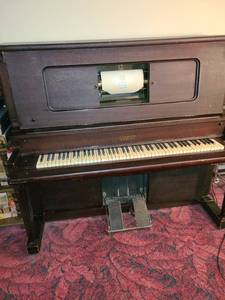 lot 2073 image: Vintage Gulbransen player piano
