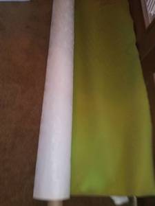 lot 1152 image: Rolls of Foam Backed Material