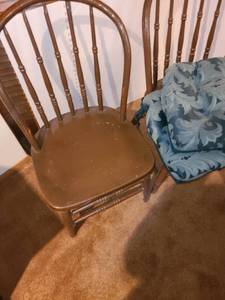 lot 1214 image: Two chairs including cushions