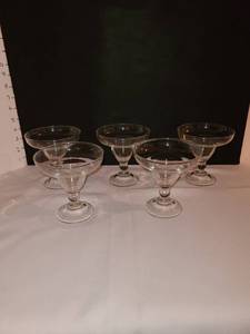 lot 1243 image: Five shrimp cocktail dishes