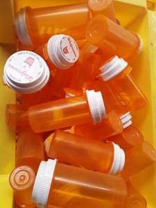 lot 3012 image: Miscellaneous Pill Bottles (empty of course)