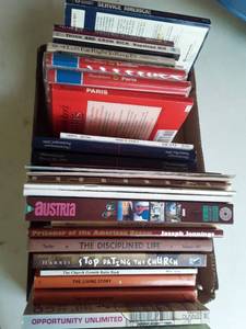 lot 3038 image: Lot of Books. Mostly Guide  Tourists Books. Few Religious Books
