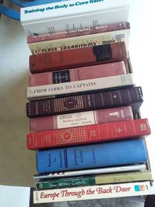 lot 3040 image: Lot of Hard Back Books