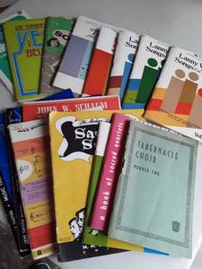 lot 3042 image: Miscellaneous Music Books Sheet Music