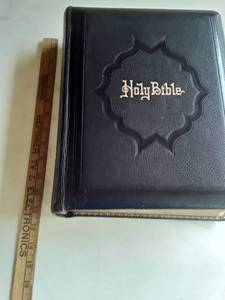 lot 3048 image: Very Large Holy Bible