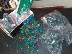 lot 3100 image: Assorted Mini Christmas Lights