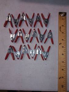 lot 3120 image: Small Clamps Lot of 18