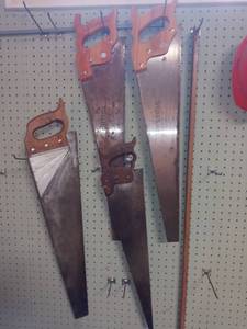 lot 3144 image: Hand Saws