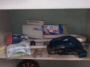 lot 3165 image: Hoover Vacuums