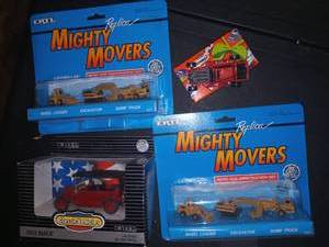 lot 3195 image: ERTL Mighty Movers with Matchbox