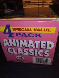 lot 3199 image: Animated Classics VHS Set