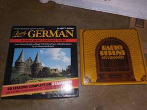 lot 3201 image: Living German Cassettes and Radio Reruns on Cassette