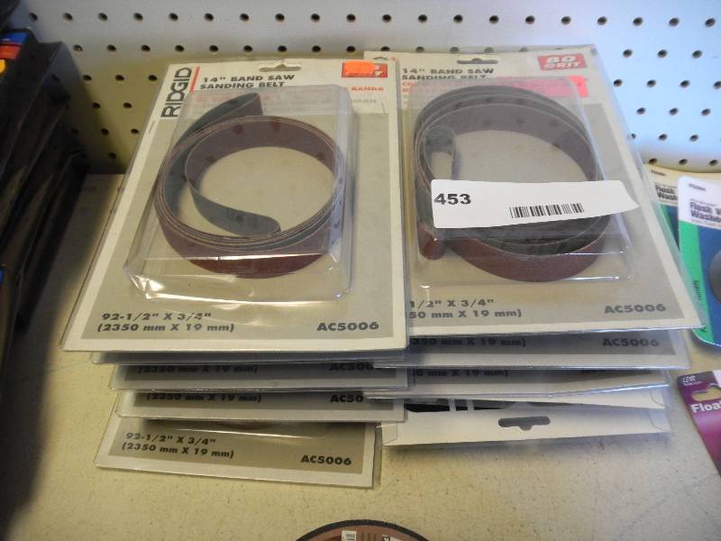 Ridgid band saw sanding belt. SALE 5 (formerly Bargain Depot