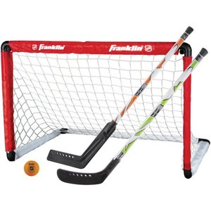 lot 55746 image: Franklin Sports Nhl Goal 2 Stick Set