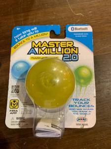 lot 55756 image: Master A Million 2.0 Bouncy Ball Yellow