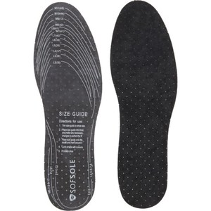 lot 64221 image: New Sofsole Refresh Deodorizing Insole Shoe Insert Cushion 3 Pack Unisex OSFM