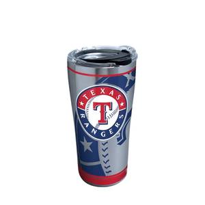 lot 64225 image: Tervis Tumbler Texas Rangers 20oz. Genuine Stainless Steel Tumbler