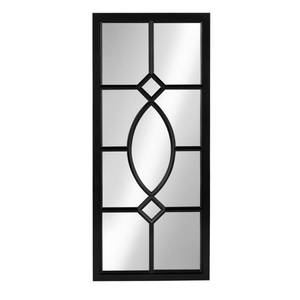 lot 55774 image: Kate and Laurel Cassat Window Wall Accent Mirror - 13x30