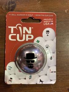 lot 55810 image: Tin Cup Golf Ball Markers. Set of 2