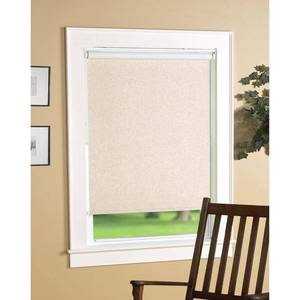 lot 64243 image: Huntington Beige Blackout Roller Shade 35 x 72