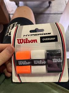 lot 64258 image: Wilson Hyperion Tennis Racquet Overgrip - Brand