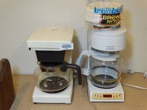 lot 24072 image: 2 Coffee Makers