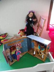 lot 24177 image: Only Hearts horse and Pony Club kids toy stable and tack room kids toy set