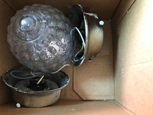 lot 24164 image: Light Globes  Rooster  Candles  Decorations