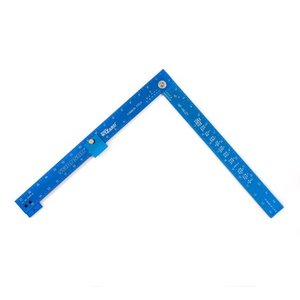 lot 1113 image: Swanson T001WZ Framing Wizard Folding Aluminum Framing Square
