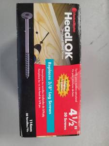 lot 1182 image: HeadLOK structural wood screws 4.5