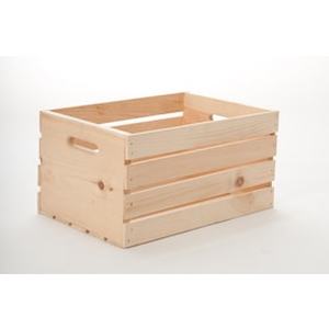 lot 1187 image: STOR Crate 12.5-in W x 9.5-in H x 17.5-in D Wood Bin
