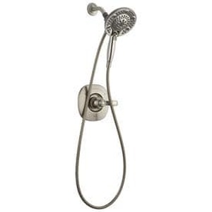 lot 1209 image: Delta In2ition 5-Spray 1-Handle Shower Faucet in Stainless
