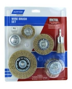 lot 1215 image: norton course wire brushes