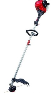 lot 1220 image: Craftsman 30cc 4-Cycle 17-Inch Straight Shaft Gas Powered String Trimmer and Brushcutter-Weed Wacker with Attachment Capability for Lawn Care, Liberty Red