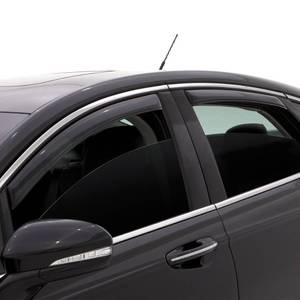 lot 30674 image: AVS 16-18 Chevy Cruze Ventvisor In-Channel Front & Rear Window Deflectors 4pc - Smoke