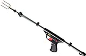 lot 30675 image: SEAC Polpone Spring Loaded Speargun Threaded 3 prong Tip Spearfishing