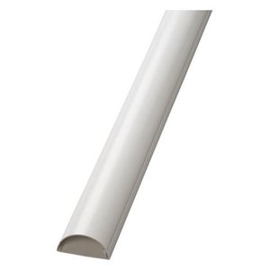 lot 30680 image: D-Line US-1D5025W-EH Half Round TV Cord Cover White