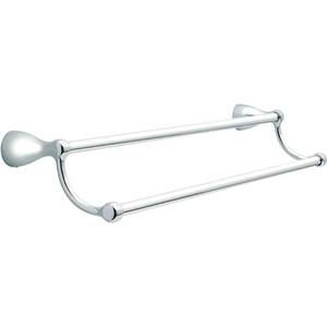 lot 30694 image: Delta Foundations 24 in. Double Towel Bar in Polished Chrome