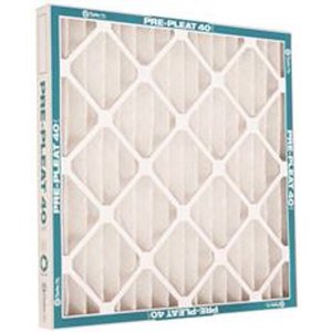 lot 30764 image: Flanders Merv 8 Pre-Pleat 40 Lpd Standard-Capacity Air Filter, 20X25X2 In., 12 Per Case