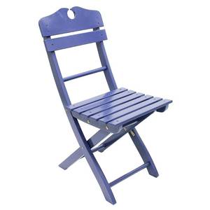 lot 30770 image: Achla English Eucalyptus Wood Folding Garden Chair