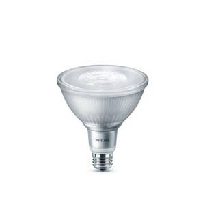 lot 30802 image: Philips 90-Watt Equivalent PAR38 Dimmable LED Flood Light Bulb Bright White (3000K) (2-Pack)
