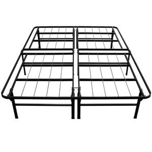 lot 30901 image: Sleep Master SmartBase Deluxe Mattress FoundationPlatform Bed FrameBox Spring Replacement, Full