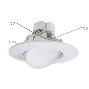 lot 46776 image: LIGHT RCSD RTFT WH 600L 5&6IN