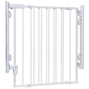 lot 46873 image: Safety 1st - Ready to Install Gate - White