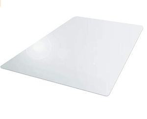 lot 30681 image: Amazonbasics Vinyl Chair Mat Protector For Hard Floors - 45 X 53