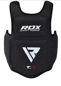lot 30737 image: RDX Boxing Chest Guard MMA Martial Arts Rib Shield Armour Taekwondo Body Protector Training