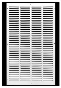 lot 30777 image: 22 X 34 Steel Return Air Filter Grille For 1 Filter - Removable Facedoor